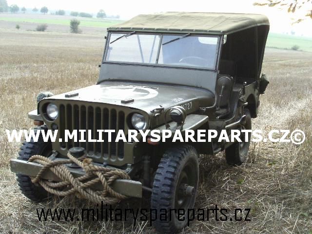 militaryspareparts.cz plachta strecha cannvas jeep willys mb ford gpw