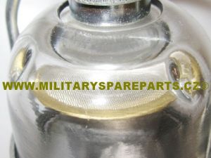 AC BENZINOVÁ PUMPA S RUČNÍM PODÁVÁNÍM SE SKLENĚNOU HLAVOU A S TĚSNĚNÍM NA WILLYS MB FORD GPW