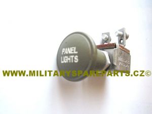 VYPÍNAČ - SPÍNAČ OSVĚTLENÍ PŘÍSTROJOVÉ DESKY PANEL LIGHT